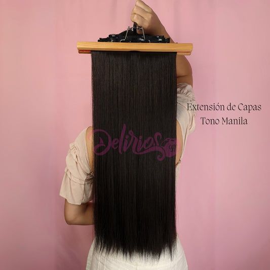 Extensiones Suprema 26 Manila Lisa